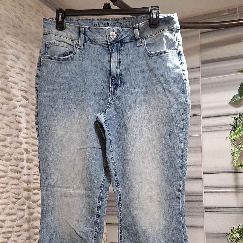 Maurices Light Blue Straight Leg Jeans